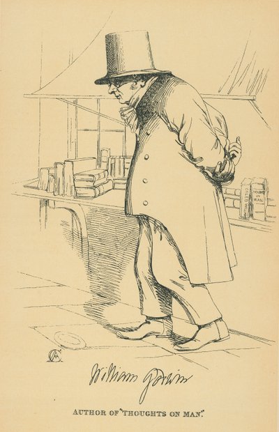 William Godwin by Daniel Maclise